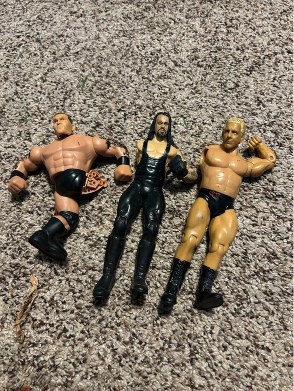 Lot of 3 wrestling figures